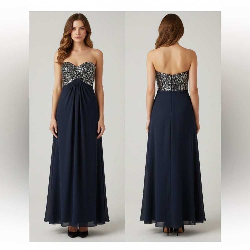 Tadashi evening dress size 2P - Picture 1 of 7